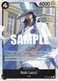 One Piece TCG Rob Lucci OP05-093