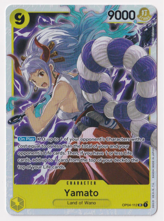 One Piece TCG Yamato OP04-112