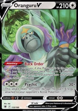 Pokemon TCG Oranguru V (ASR 133)