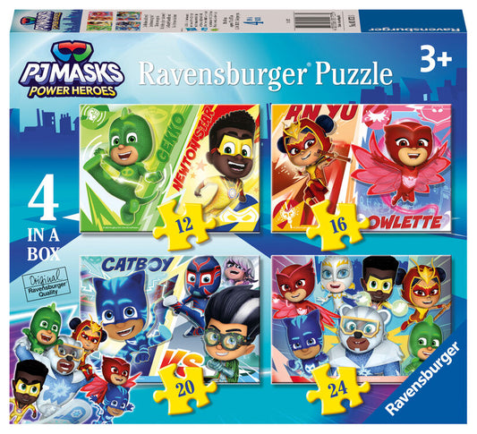 PJ Masks 4 in a Box Jigsaw Puzzle