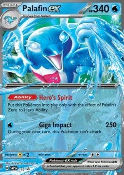 Pokemon TCG Palafin ex (SVP 126)
