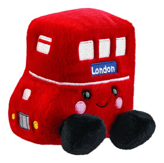 Palm Pals Plush - Red Bus