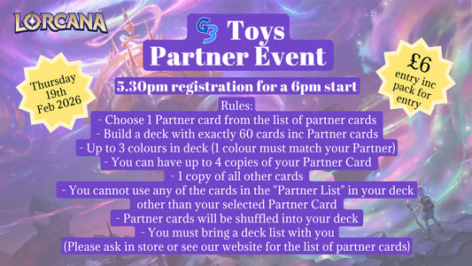 Lorcana TCG Partner Event
