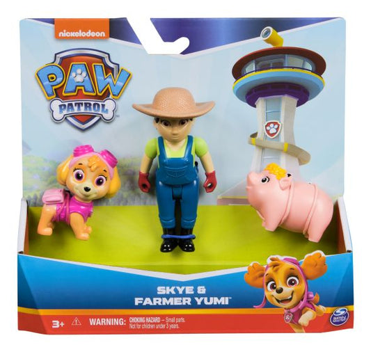 Paw Patrol Core Hero Pups Skye and Farmer Yumi