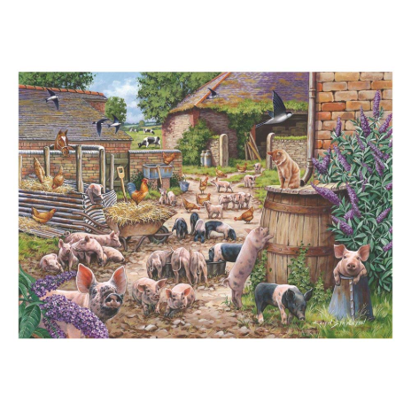 Piglet Pandemonium 500 Puzzle