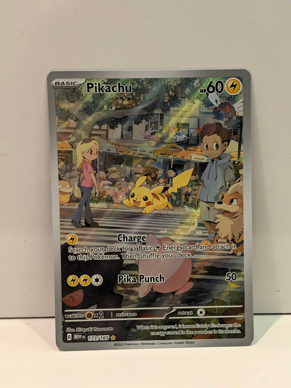 Pokemon TCG Pikachu (MEW 173)