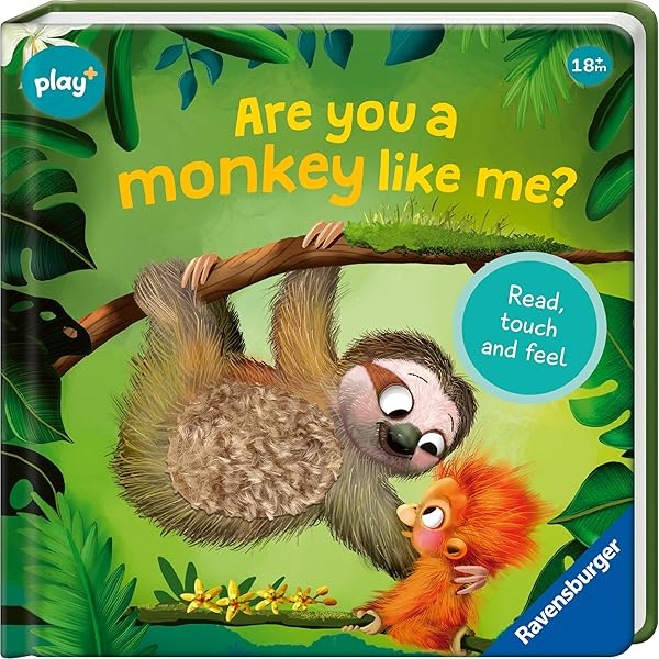 Play+ Are You A Monkey Like Me Book