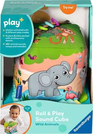 Play+ Play Sound Cube Animals