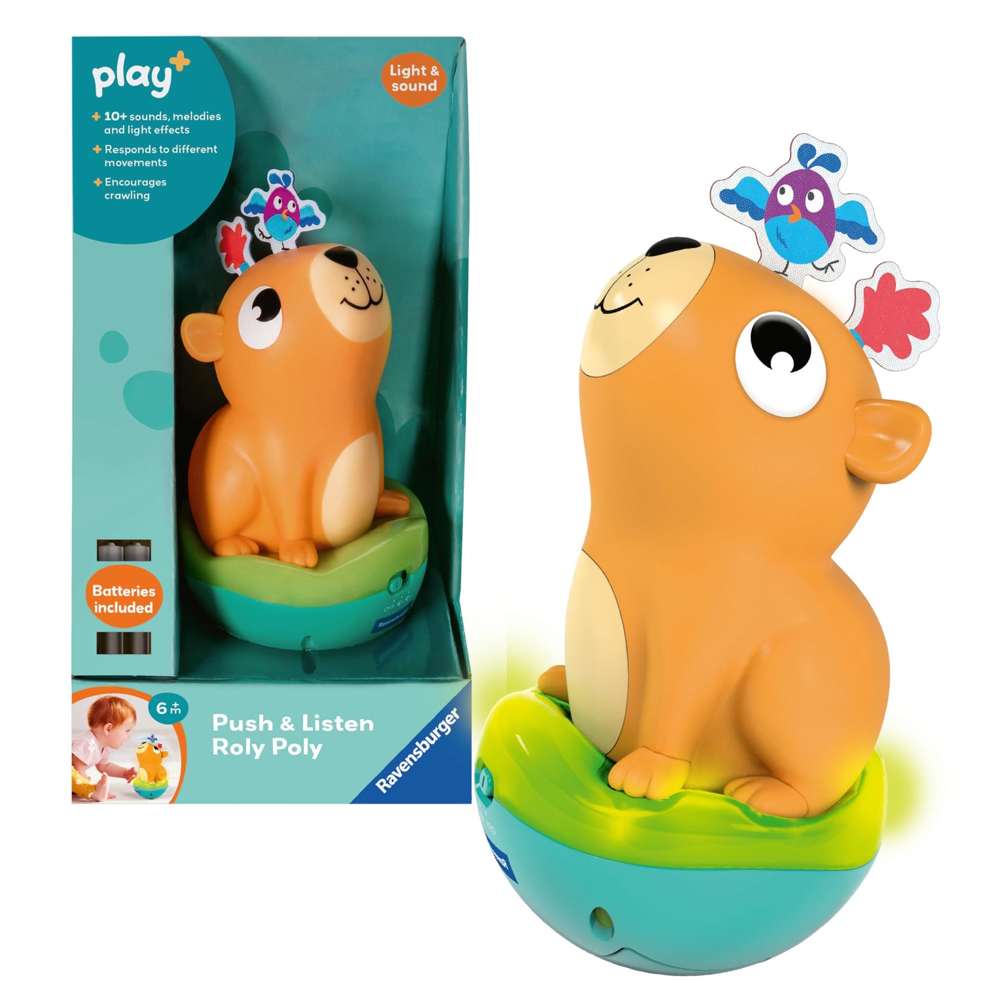 Play+ Roly Poly Capybara