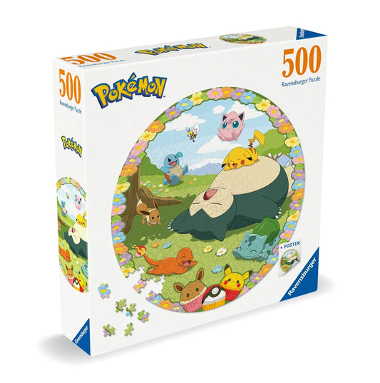 Pokemon Circular 500 Pcs Puzzle