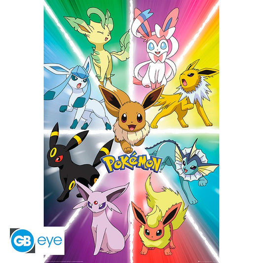 Pokémon Eevee Evolution Poster