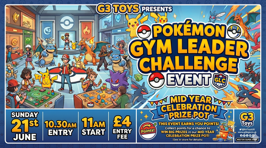 G3 Toys Gym Leader Challenge - 21.06.2026