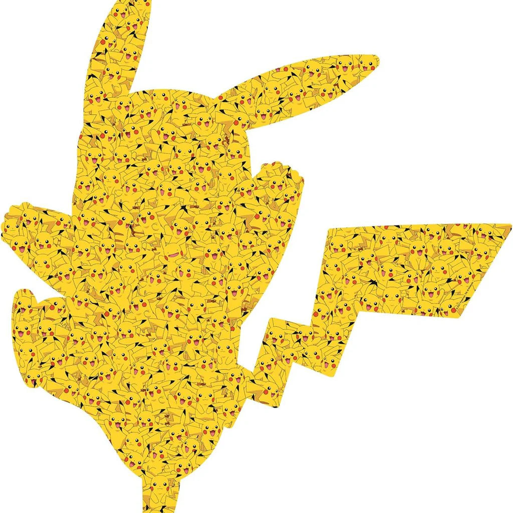 Pokemon Shaped Pikachu Puzzle