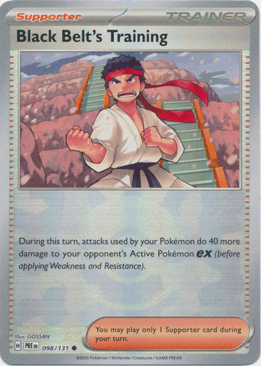 Pokemon TCG - Black Belt's Training Pokeball - 098/131