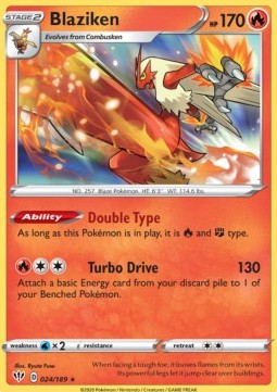 Pokemon TCG - Blaziken (DAA 24)