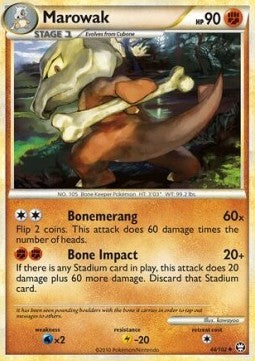 Pokemon TCG - Marowak (TM 44)