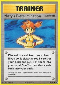 Pokemon TCG - Misty's Determination (EVO 80)