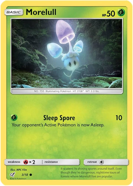 Pokemon TCG Morelull 3/18
