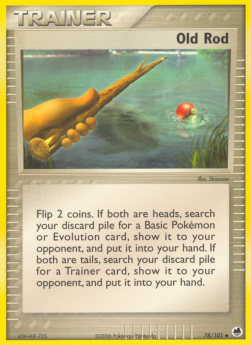 Pokemon TCG - Old Rod (DF 78)