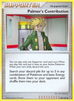 Pokemon TCG - Palmer's Contribution (SV 139)