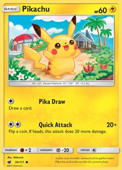 Pokemon TCG - Pikachu (CIN 30)