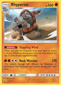 Pokemon TCG - Rhyperior (BUS 67)