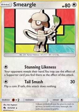 Pokemon TCG - Smeargle (LOT 157)