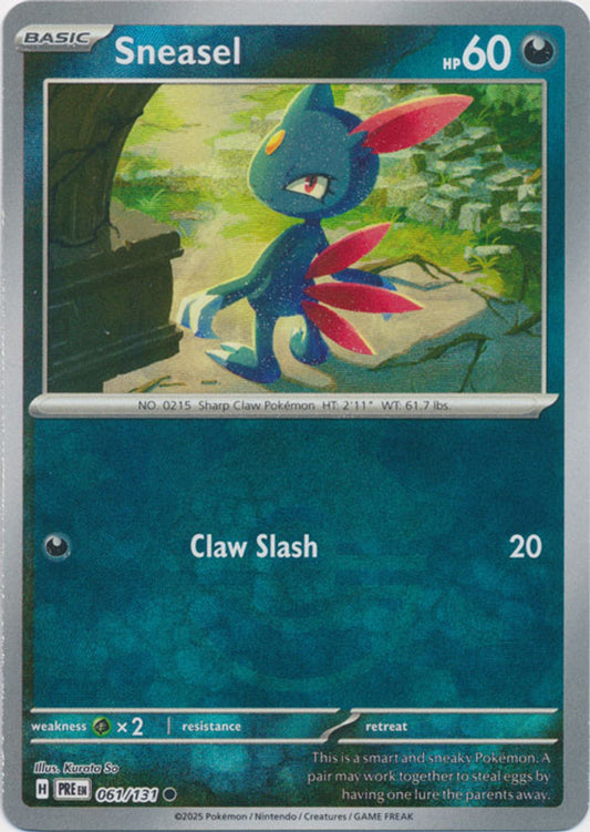 Pokémon TCG Sneasel (xPRE 061)