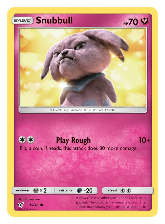 Pokemon TCG Snubbull 15/18