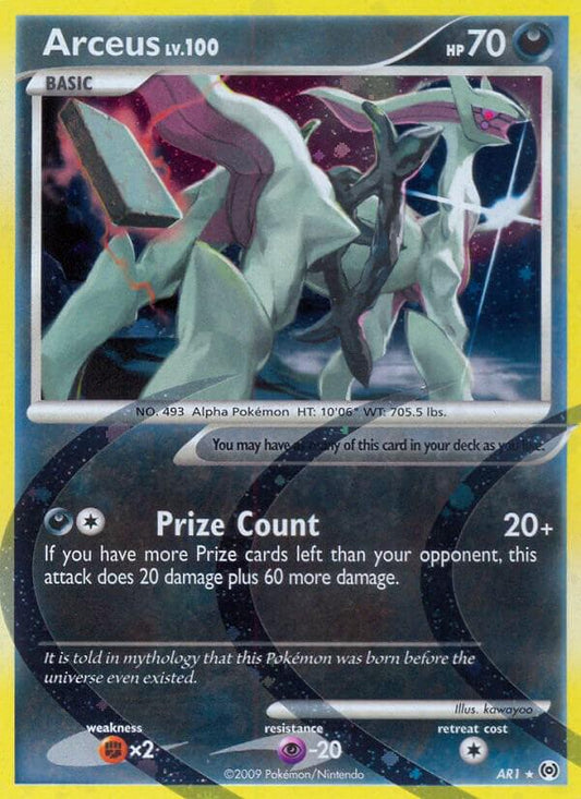 Pokemon TCG Arceus Lv.100 (AR AR1)