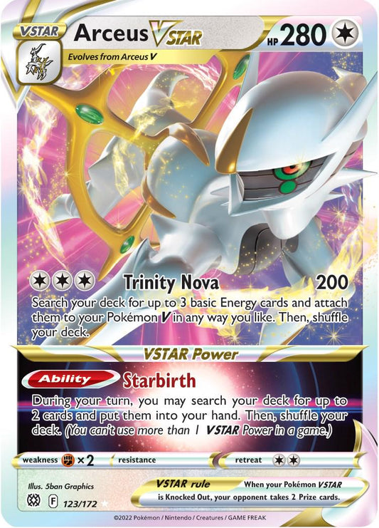 Pokemon TCG Arceus VSTAR (BRS 123)