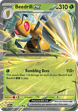 Pokemon TCG Beedrill ex (CRI 003)