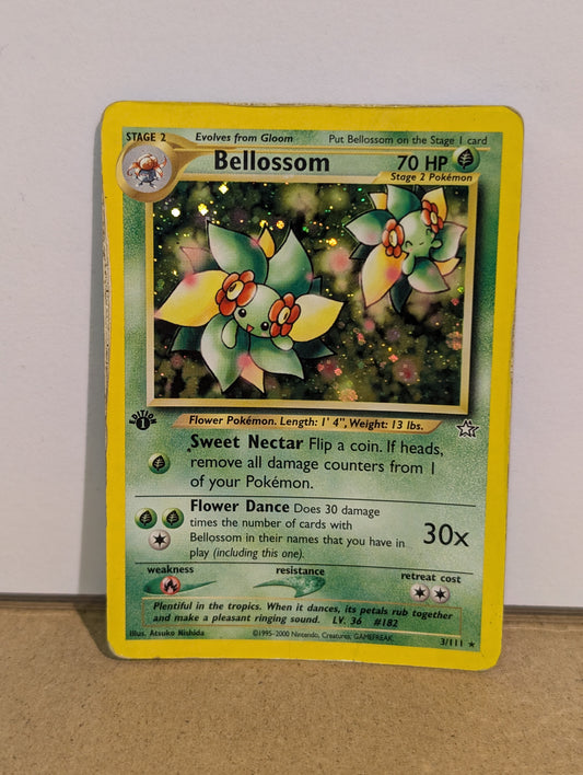 Pokemon TCG Bellossom (NG 3) 1st Edition