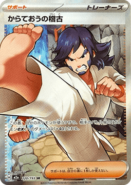 Pokemon TCG Black Belt's Training (m2a 220)