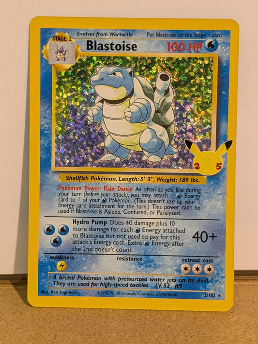 Pokemon TCG Blastoise (CEL BS 2)