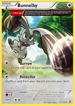 Pokemon TCG Bunnelby (PRC 121)