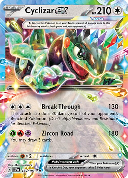 Pokemon TCG Cyclizar ex (SSP 159)
