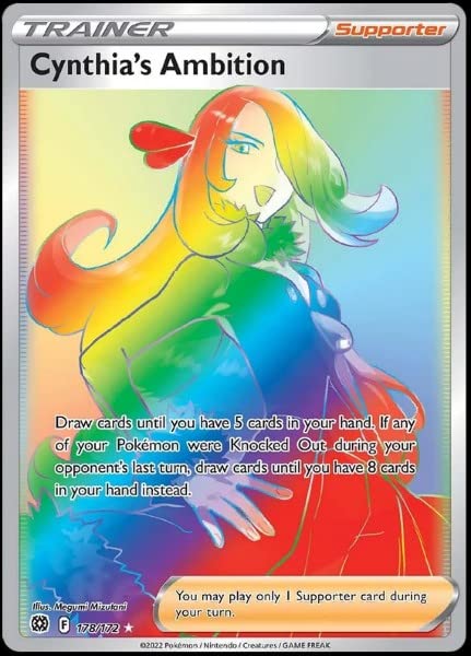 Pokemon TCG Cynthia's Ambition (BRS 178)