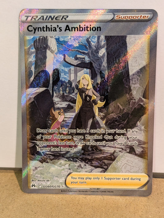 Pokemon TCG Cynthia's Ambition (CRZ GG60)