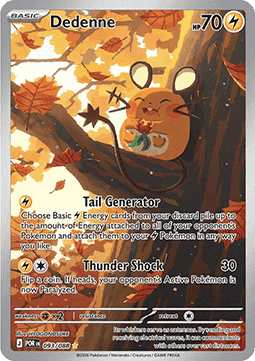 Pokemon TCG Dedenne (POR 093)