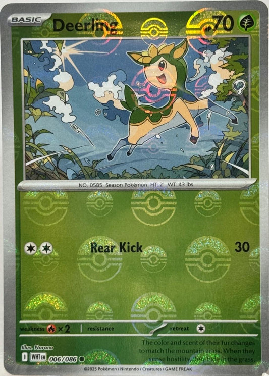 Pokémon TCG Deerling (xWHT 006)