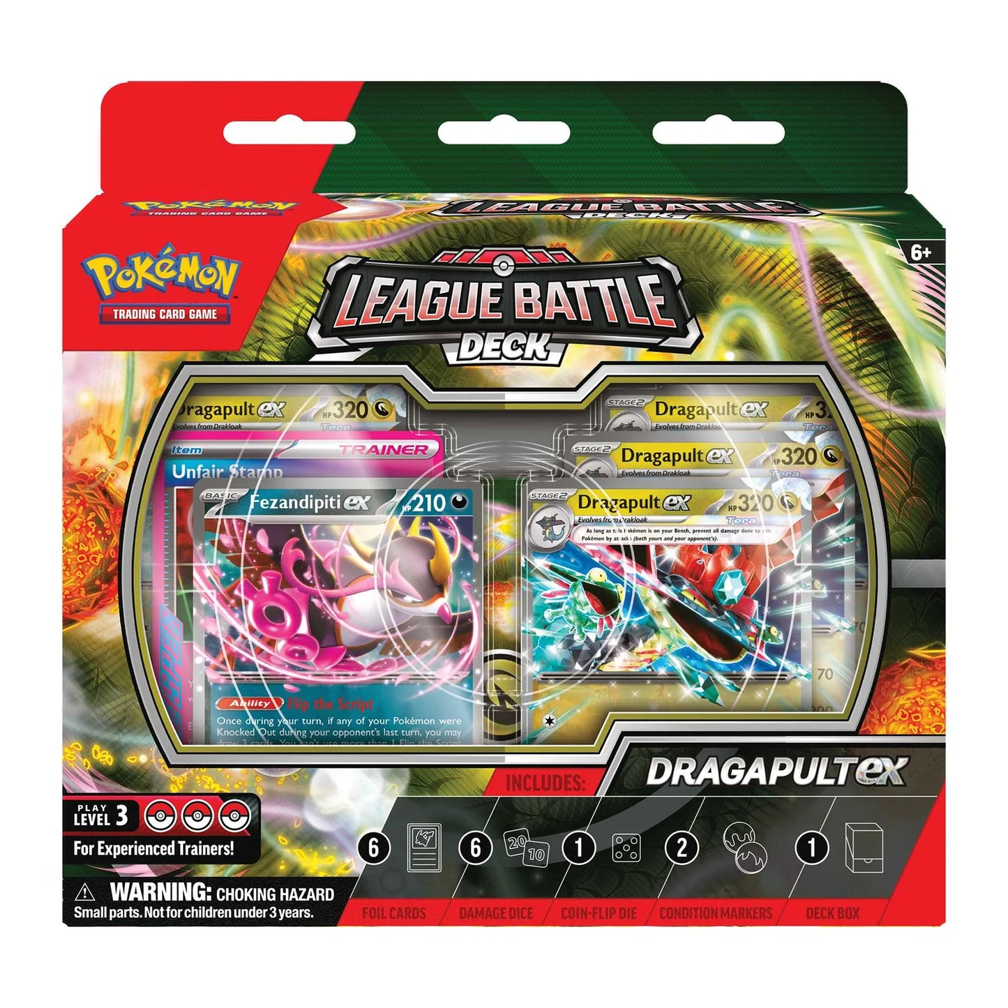 Pokémon TCG Dragapult ex League Battle Deck