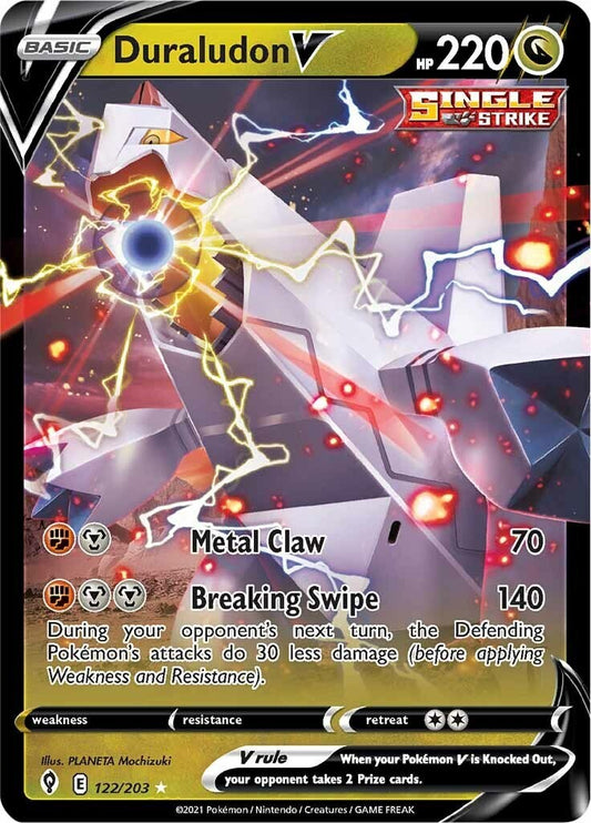 Pokémon TCG Duraludon V (EVS 122)