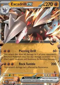 Pokemon TCG Excadrill ex (BLK 046)