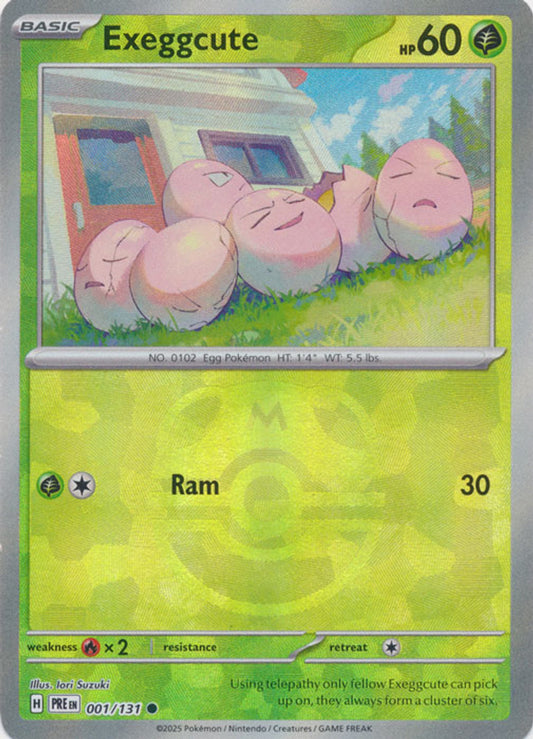 Pokémon TCG Exeggcute (xPRE 001)