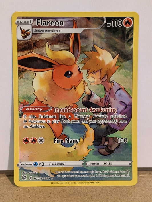 Pokemon TCG Flareon (BRS TG01)