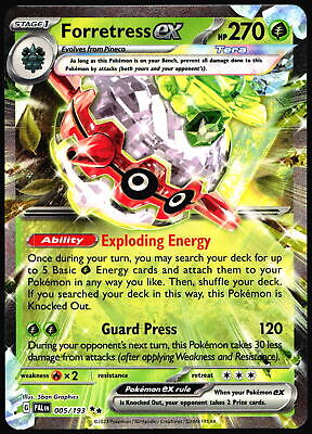 Pokémon TCG Forretress ex (PAL 005)