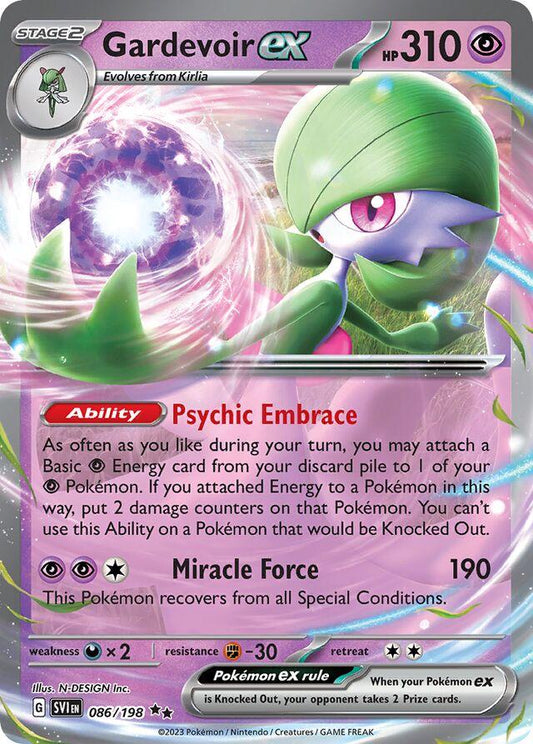 Pokémon TCG Gardevoir ex (SVI 086)