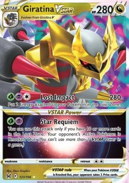 Pokemon TCG Giratina VSTAR (LOR 131)