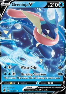 Pokemon TCG Greninja V (FST 073)